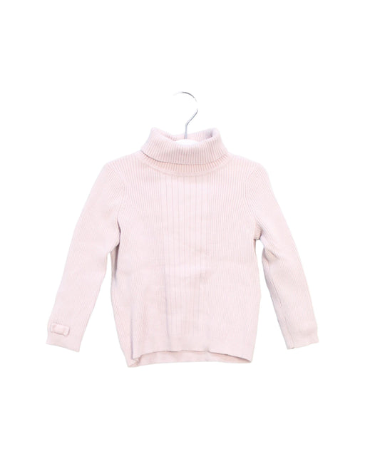 A Pink Knit Sweaters from Nicholas & Bears in size 6-12M for girl. (Front View)