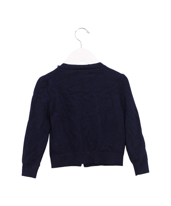A Navy Cardigans from Nicholas & Bears in size 3T for girl. (Back View)