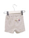 A Grey Shorts from Natures Purest in size 3-6M for boy. (Back View)