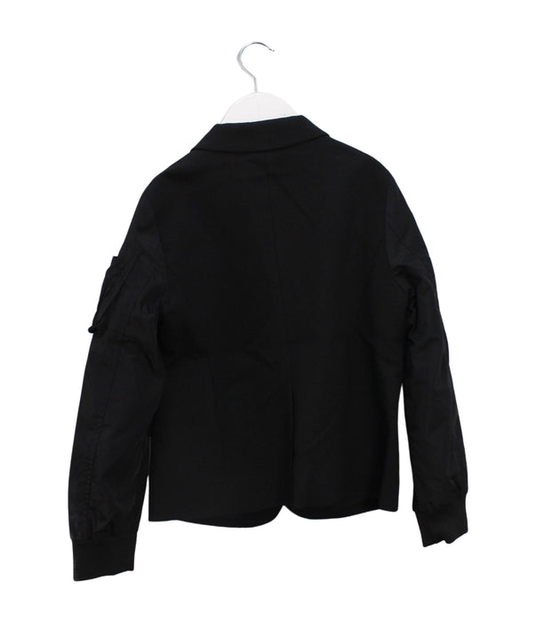 A Black Lightweight Jackets from DSquared2 in size 8Y for boy. (Back View)