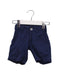 A Navy Shorts from Velveteen in size 6-12M for boy. (Front View)