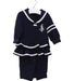A Navy Long Sleeve Jumpsuits from Nicholas & Bears in size 6-12M for girl. (Front View)