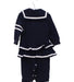 A Navy Long Sleeve Jumpsuits from Nicholas & Bears in size 6-12M for girl. (Back View)