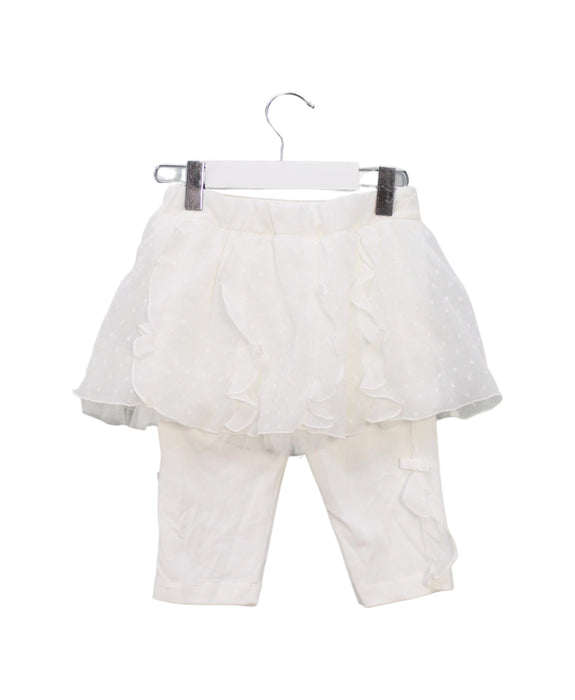 A White Leggings from Nicholas & Bears in size 4T for girl. (Back View)