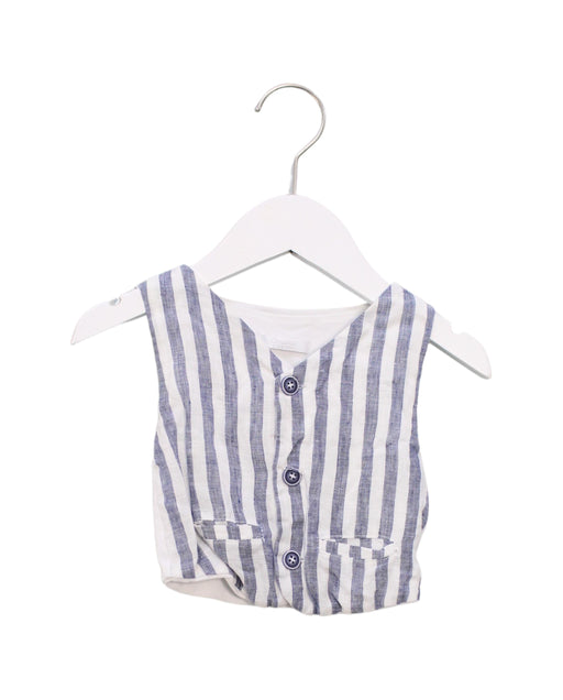 A Blue Dress Up Vests from Coccodé in size 12-18M for boy. (Front View)