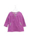 A Purple Long Sleeve Dresses from Little Mercerie in size 3T for girl. (Front View)