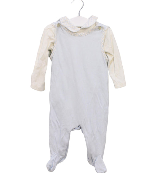 A Blue Long Sleeve Jumpsuits from Ralph Lauren in size 6-12M for boy. (Front View)