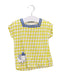 A Yellow Short Sleeve T Shirts from Organic Mom in size 12-18M for girl. (Front View)