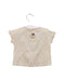 A Beige Short Sleeve T Shirts from Organic Mom in size 6-12M for boy. (Back View)