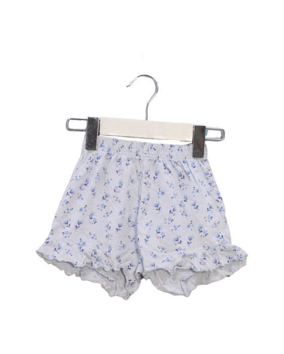 A Blue Shorts from Mides in size 6-12M for boy. (Front View)
