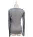 A Grey Long Sleeve Tops from Seraphine in size S for maternity. (Back View)