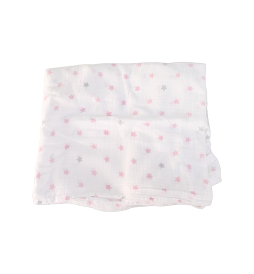A White Swaddles from Aden & Anais in size O/S for girl. (Front View)