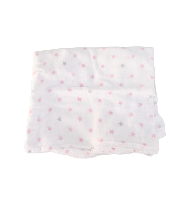 A White Swaddles from Aden & Anais in size O/S for girl. (Front View)