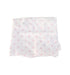 A White Swaddles from Aden & Anais in size O/S for girl. (Front View)