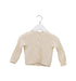 A Ivory Cardigans from Bonpoint in size 6-12M for girl. (Front View)