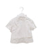 A White Short Sleeve Tops from Nicholas & Bears in size 6T for girl. (Front View)