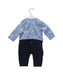 A Blue Jumpsuits from Emporio Armani in size 0-3M for boy. (Back View)