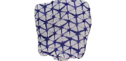 A Blue Swaddles from Aden & Anais in size O/S for neutral. (Front View)