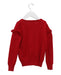 A Red Cardigans from Nicholas & Bears in size 4T for girl. (Back View)