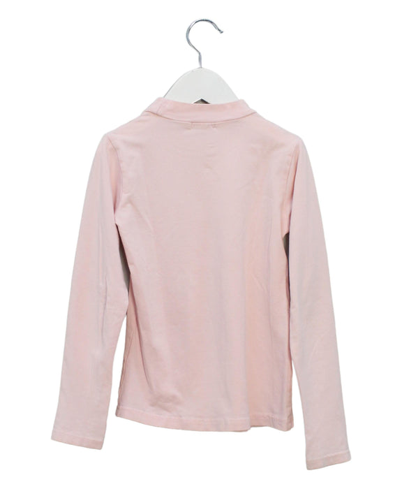 A Pink Long Sleeve Tops from Fun & Fun in size 8Y for girl. (Back View)