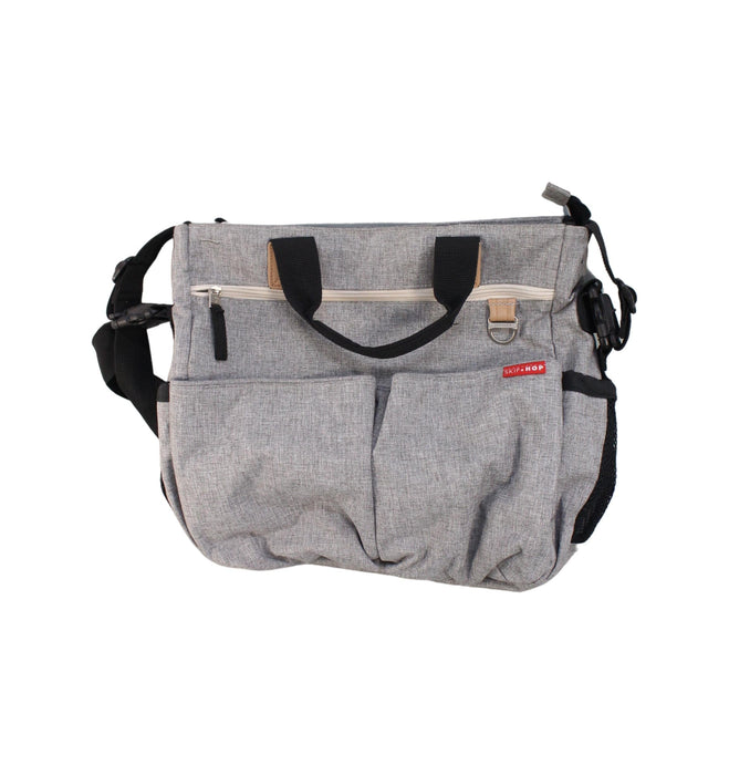 A Grey Diaper Bags from Skip Hop in size O/S for neutral. (Front View)