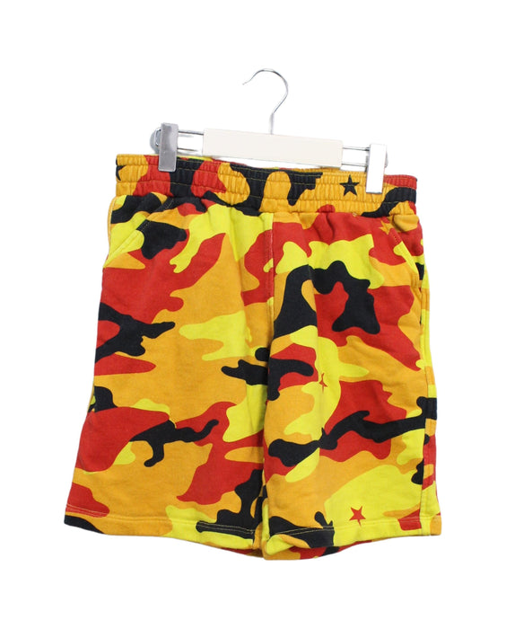 A Yellow Shorts from Neil Barrett Kids in size 12Y for boy. (Front View)