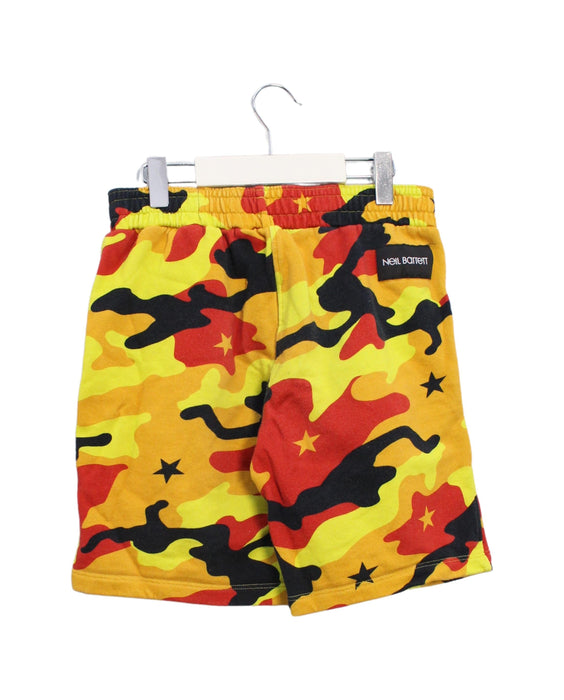 A Yellow Shorts from Neil Barrett Kids in size 12Y for boy. (Back View)