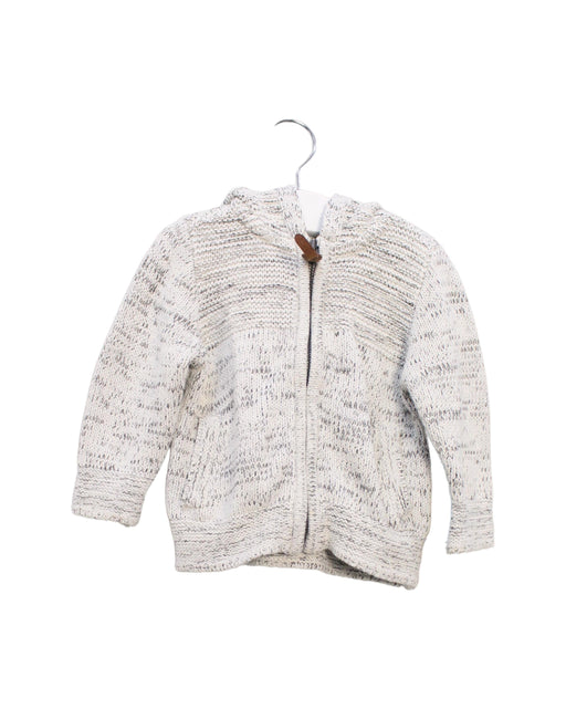 A Grey Knit Sweaters from Roots in size 6-12M for neutral. (Front View)