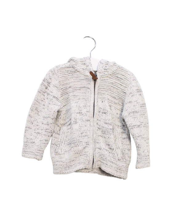 A Grey Knit Sweaters from Roots in size 6-12M for neutral. (Front View)