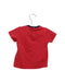 A Red Short Sleeve T Shirts from Emporio Armani in size 6-12M for boy. (Back View)