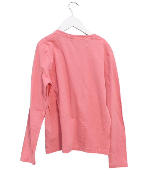 A Pink Long Sleeve Tops from Hydrogen in size 10Y for girl. (Back View)