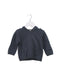 A Navy Knit Sweaters from Bonpoint in size 6-12M for boy. (Front View)