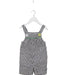 A Black Overall Shorts from Oobi in size 6-12M for girl. (Front View)
