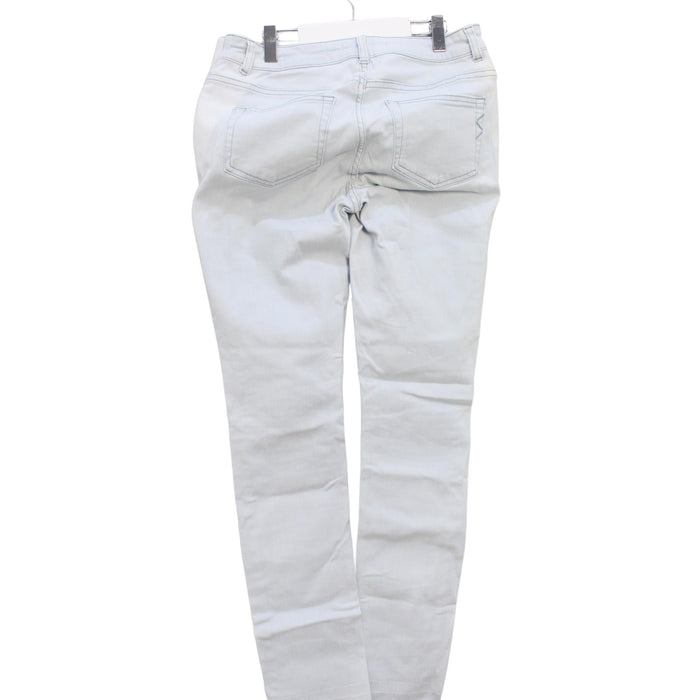 A Blue Jeans from Seraphine in size S for maternity. (Back View)