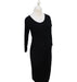 A Black Long Sleeve Dresses from Isabella Oliver in size S for maternity. (Front View)