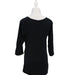 A Black Long Sleeve Tops from Mamalicious in size L for maternity. (Back View)
