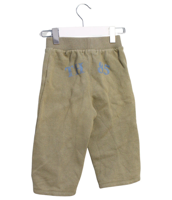 A Green Sweatpants from Tommy Hilfiger in size 12-18M for boy. (Back View)