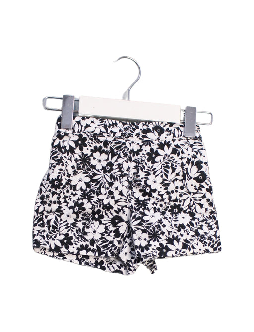 A Black Shorts from Janie & Jack in size 12-18M for girl. (Front View)