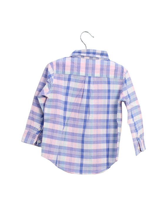 A Blue Shirts from Janie & Jack in size 12-18M for boy. (Back View)