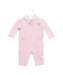 A Pink Long Sleeve Jumpsuits from Ralph Lauren in size 3-6M for girl. (Front View)