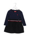 A Navy Long Sleeve Dresses from Ferrari in size 2T for girl. (Front View)