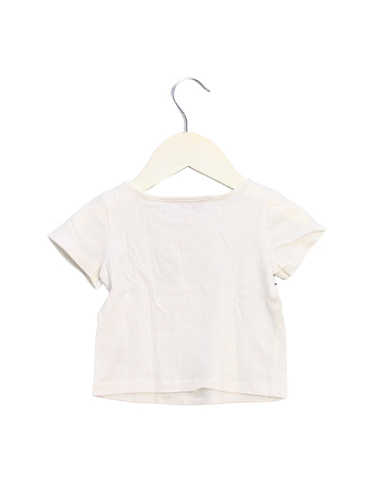 A White Short Sleeve T Shirts from Juicy Couture in size 6-12M for girl. (Back View)
