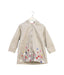 A Grey Lightweight Jackets from La Compagnie des Petits in size 3T for girl. (Front View)