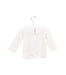 A White Long Sleeve Tops from Janie & Jack in size 3-6M for girl. (Back View)
