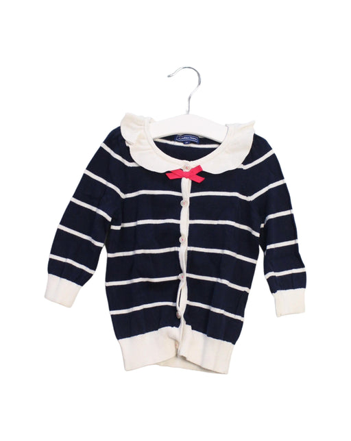 A Navy Cardigans from Nicholas & Bears in size 3T for girl. (Front View)