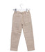 A Taupe Casual Pants from Velveteen in size 4T for girl. (Back View)