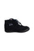 A Navy Sneakers from Jacadi in size 18-24M for girl. (Back View)