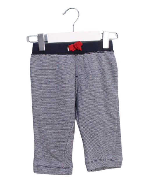A Navy Casual Pants from Nautica in size 6-12M for boy. (Front View)