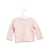 A Pink Cardigans from Cyrillus in size 3-6M for girl. (Back View)