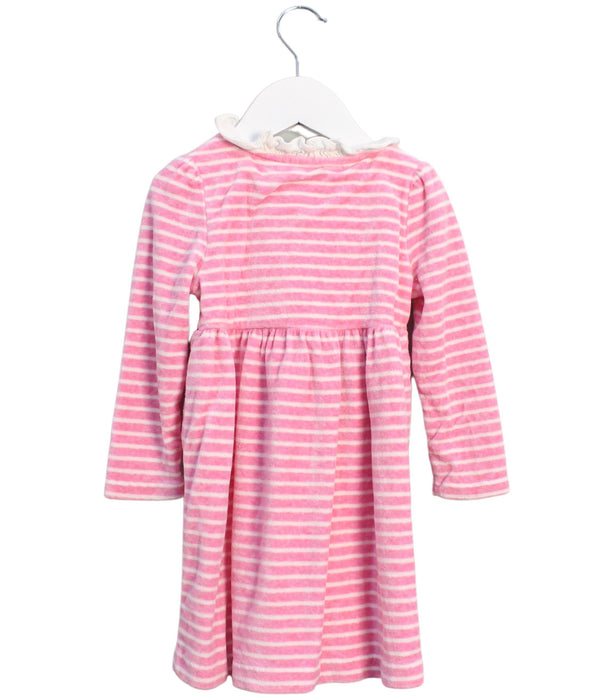 A Pink Long Sleeve Dresses from Ralph Lauren in size 12-18M for girl. (Back View)